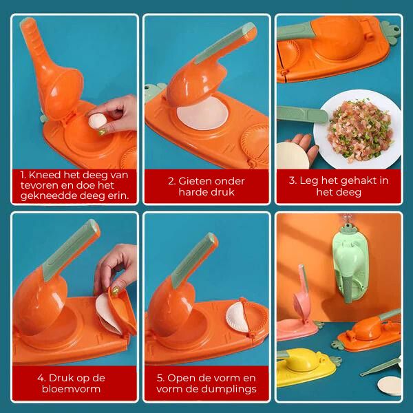 Nieuwe 2 in 1 Dumpling Vormer