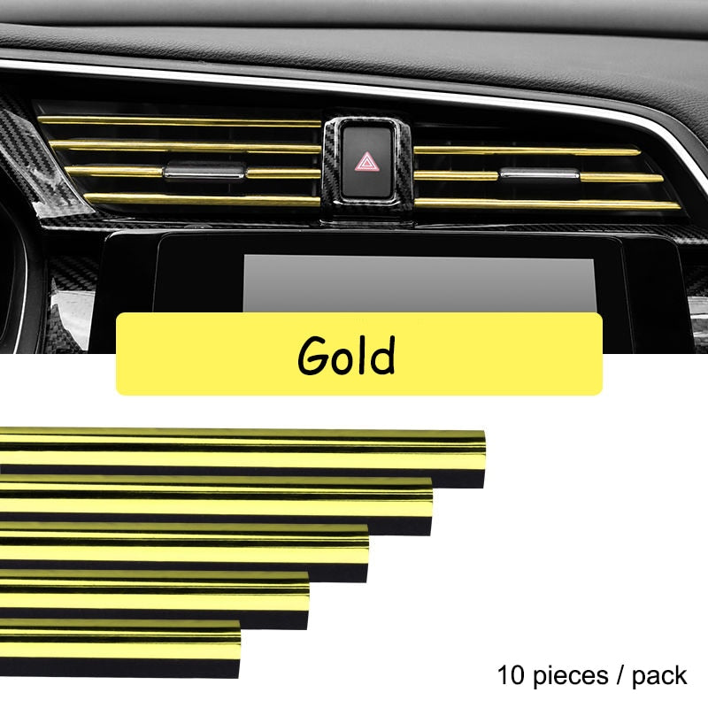Luxueuze Ventilatie Strip | Lengte Aanpasbaar | 10 Stuks