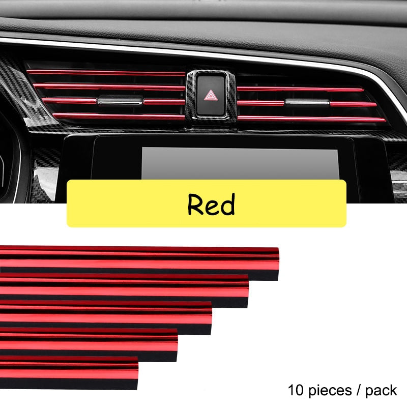 Luxueuze Ventilatie Strip | Lengte Aanpasbaar | 10 Stuks