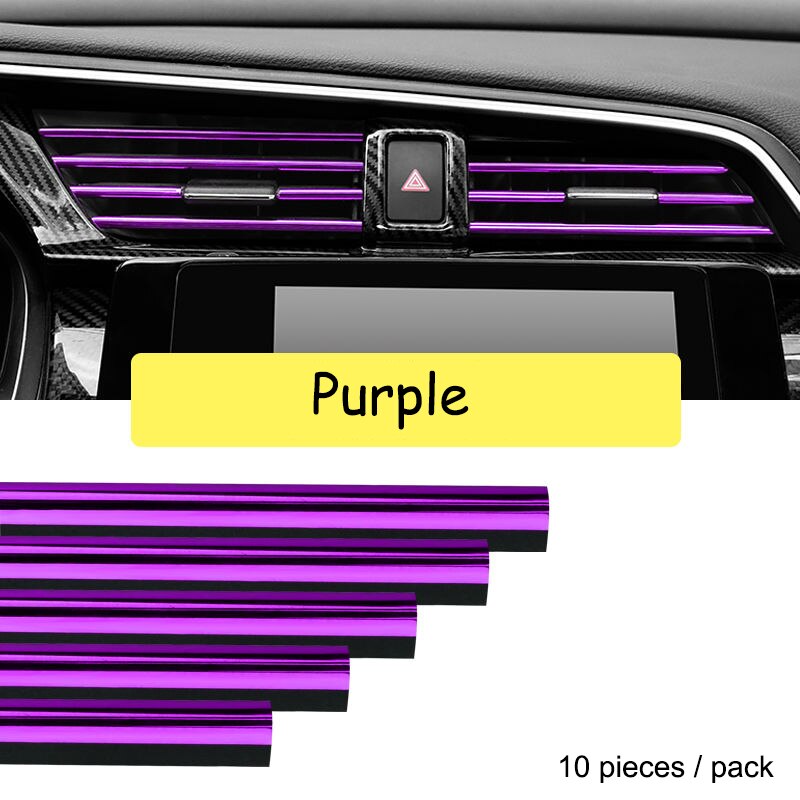 Luxueuze Ventilatie Strip | Lengte Aanpasbaar | 10 Stuks