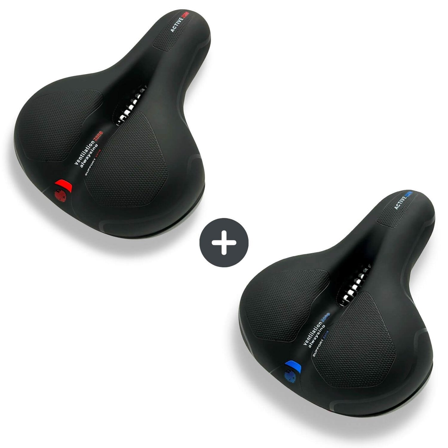 Comfortabel Fietszadel Met Schokdemping