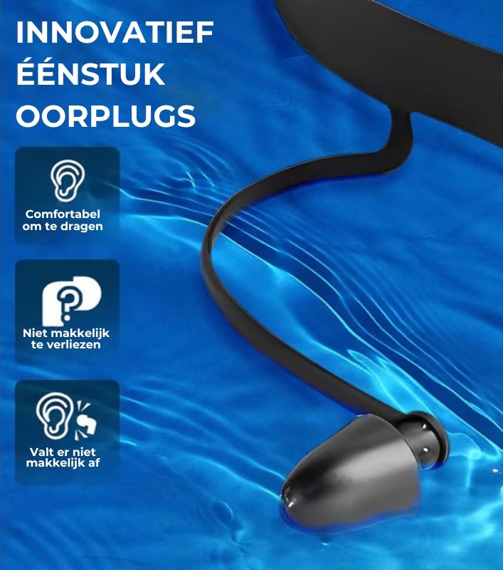 Compleet Waterdichte zwembril UNISEX - Incl. Neus- en Oorplugs