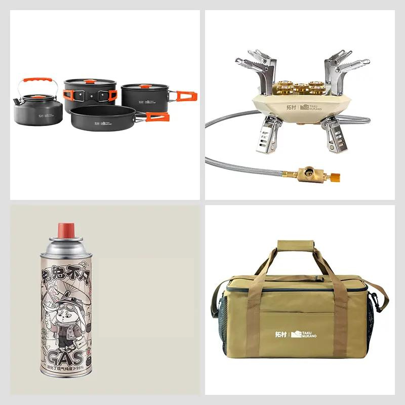 Multifunctioneel Draagbaar Camping Servies