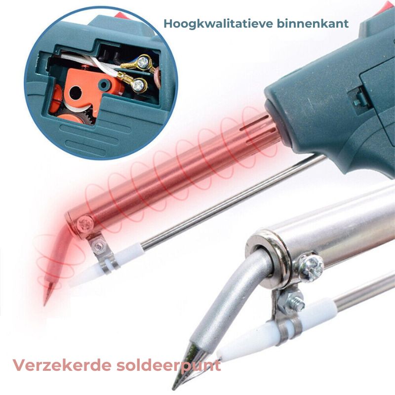 Weldico™ - Elektrische Soldeerbout 220V + 1 Rol draad