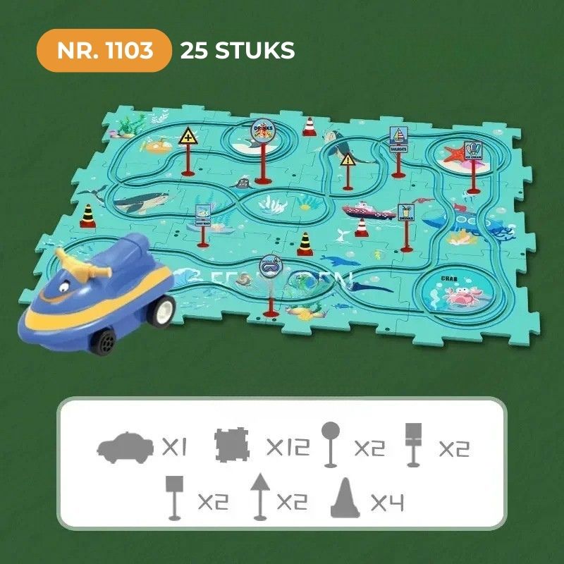 Puzzel Speelgoedauto