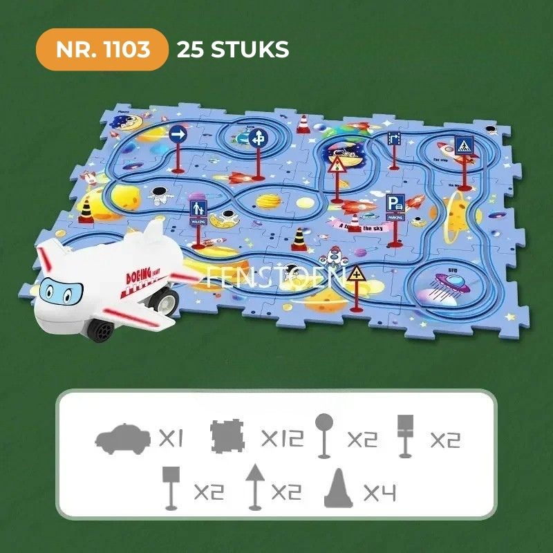 Puzzel Speelgoedauto