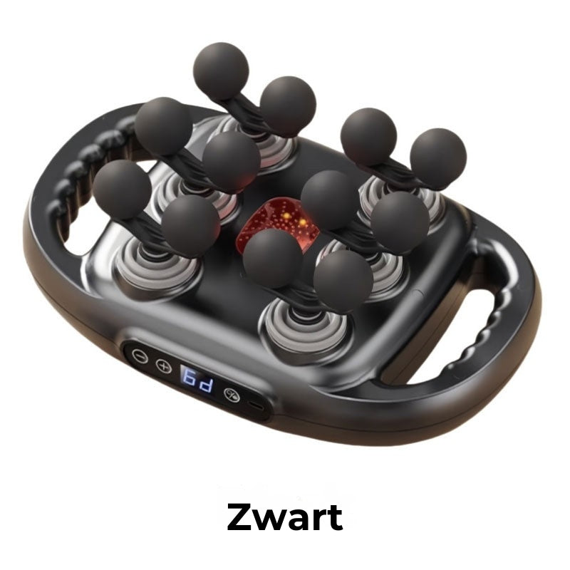 Multifunctioneel automatisch spiermassagepistool met 12 koppen