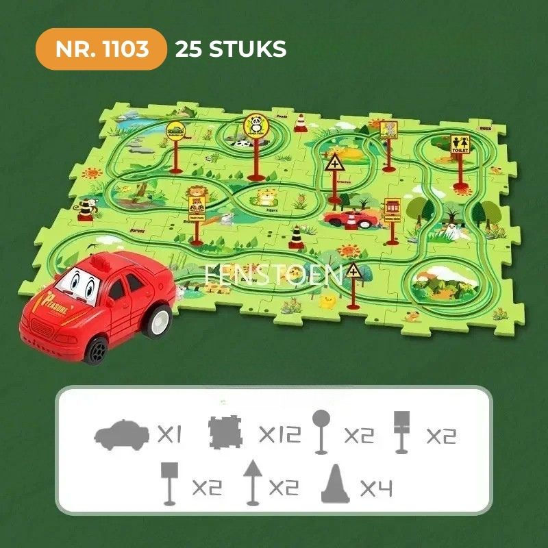 Puzzel Speelgoedauto