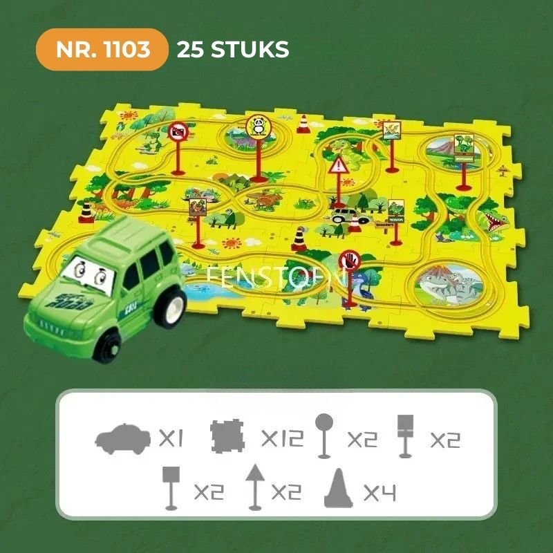 Puzzel Speelgoedauto