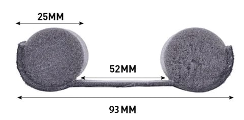 Deuronderkant afdichtingsstrip stopper👍