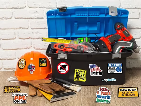 Funnystickers: Grappige Waterdichte Stickers Pakket (120st)