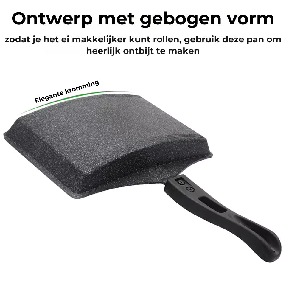 Anti-aanbak Ei Rollen Koekenpan