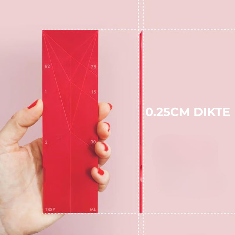 Platte 3-in-1 Opvouwbare Magnetische Maatlepels