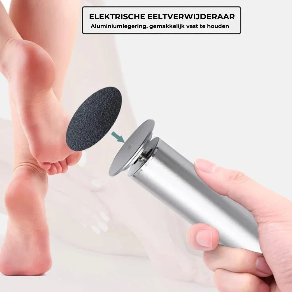 Elektrische Voetverzorging Eeltkrabber (incl. 60 schijfjes)