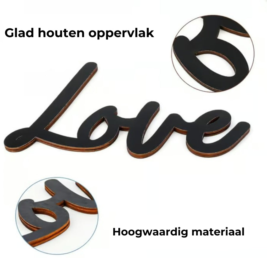 Houten Vaarwelbericht Voordeur