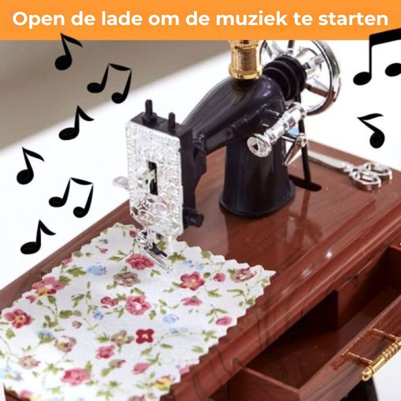Boutique Naaimachine Muziekdoos