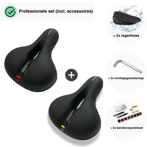 Comfortabel Fietszadel Met Schokdemping