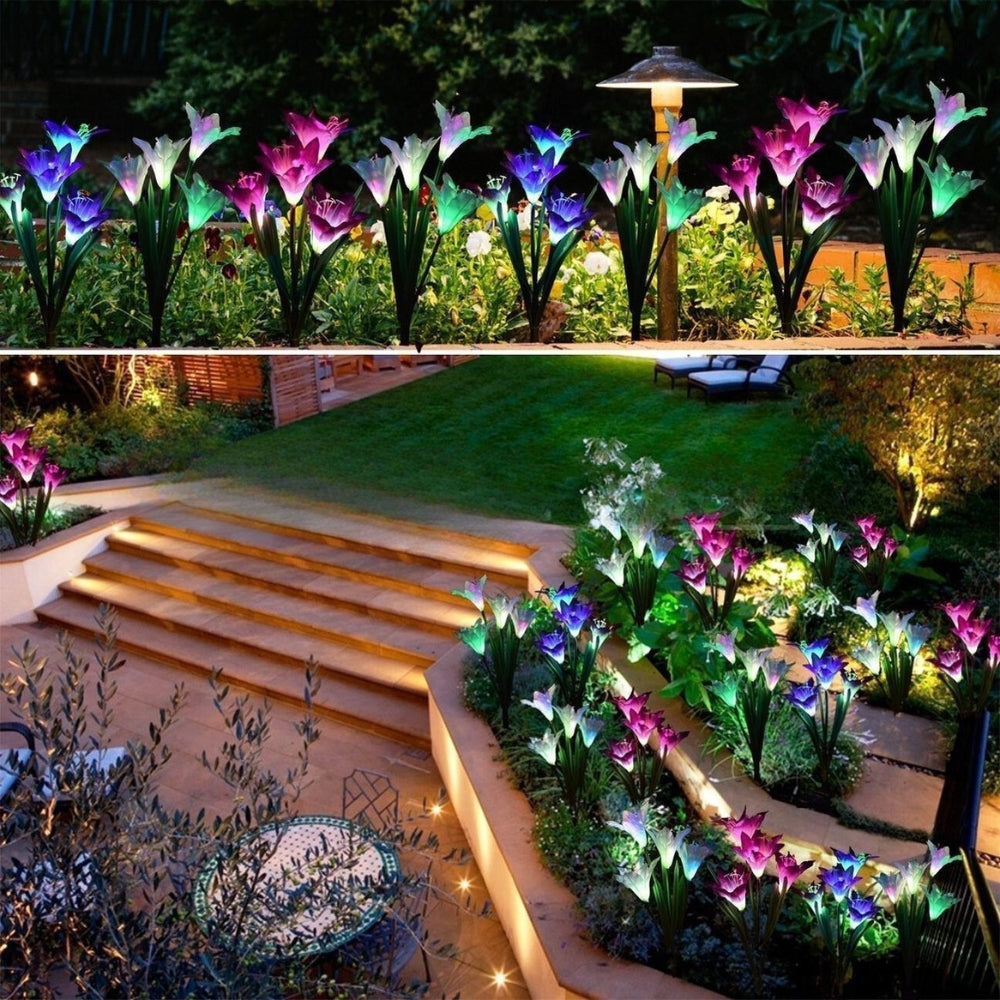 Zonne-energie LED Bloemenverlichting