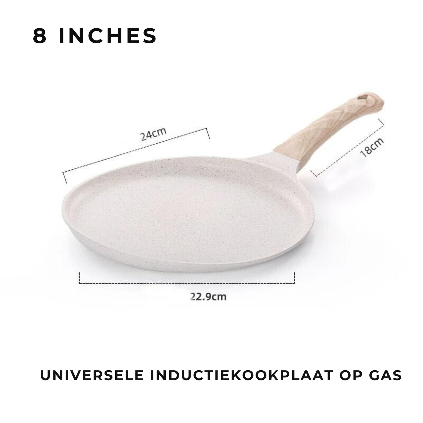 Anti-aanbak Stenen Pannenkoekenpan