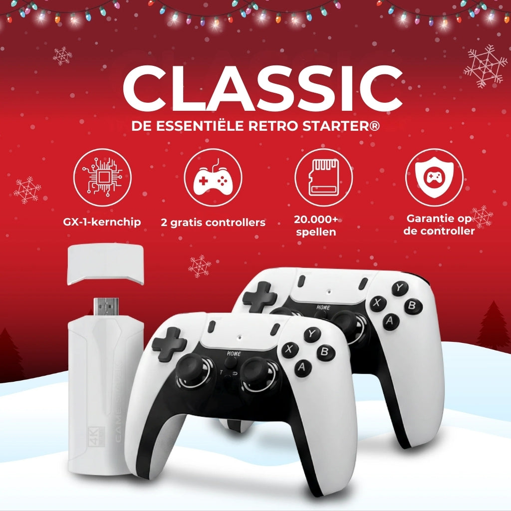 GameStick Lite | Draadloze Retro Console met 58.000 Games & HDMI Plug – Finest Luxe GameStick Lite | Draadloze Retro Console met 58.000 Games & HDMI Plug – Finest Luxe