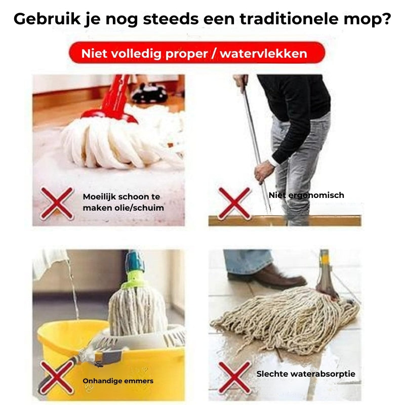 360° Draaiende Kuismop