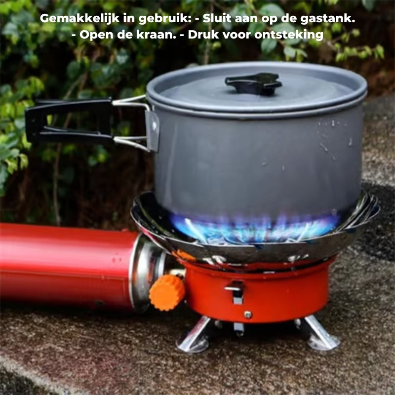 Kampeergerei Gasfornuis