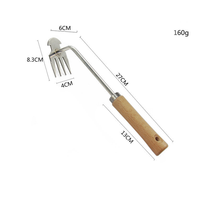 Mangaanstaal Vierpuntig Wiedgereedschap