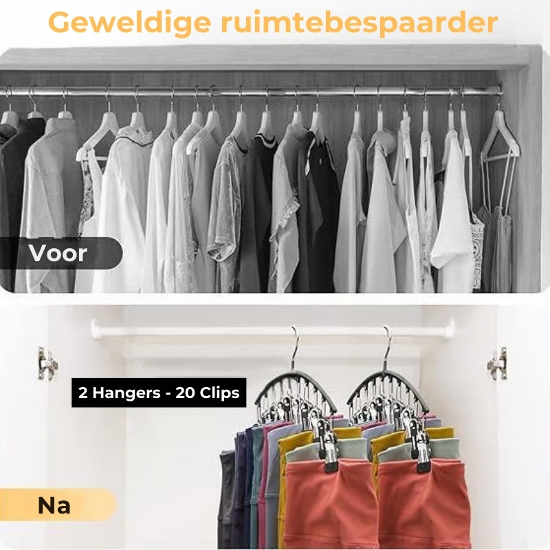 10-Clips Klerenhangers