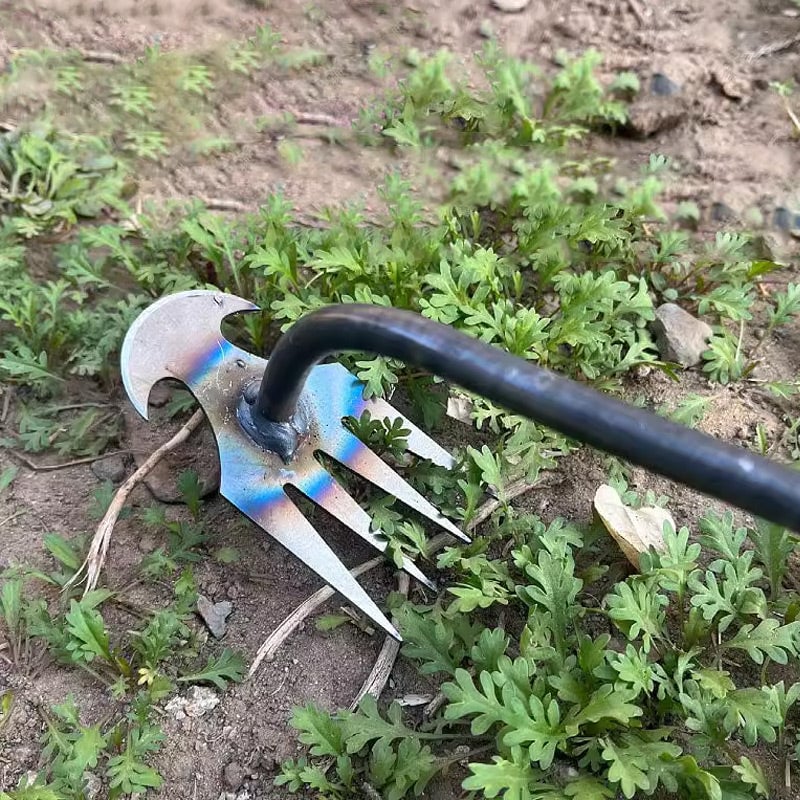 Mangaanstaal Vierpuntig Wiedgereedschap