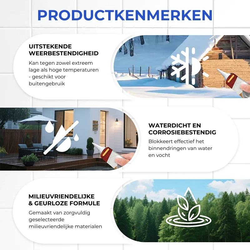 Vochtbestendige Voegenvuller