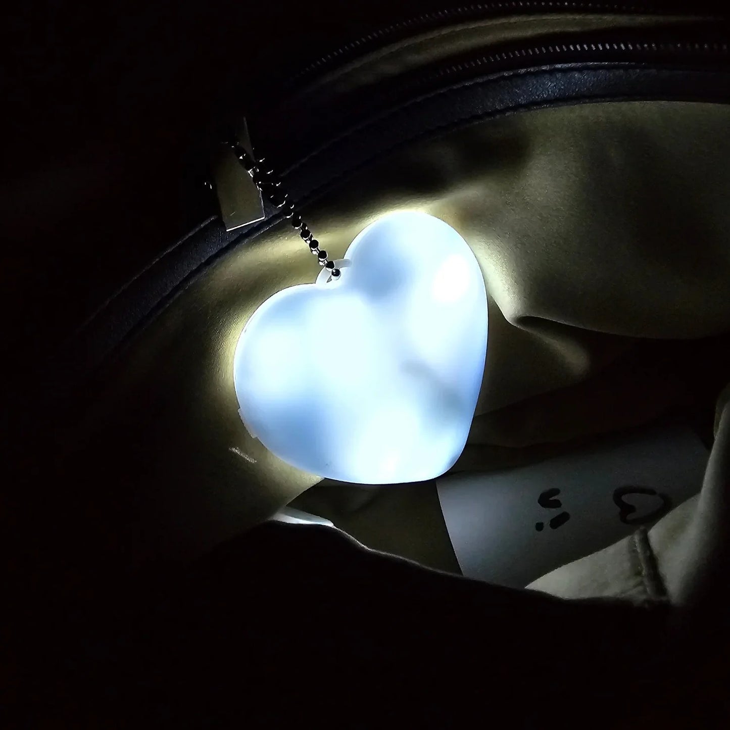 💡BagHeart Handtaslampje