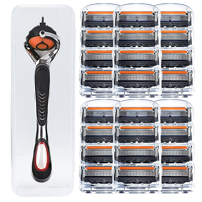 PrecisionRazor - Multi Blade Snelle Ontgrendeling Hoge Precisie Scheermes Set