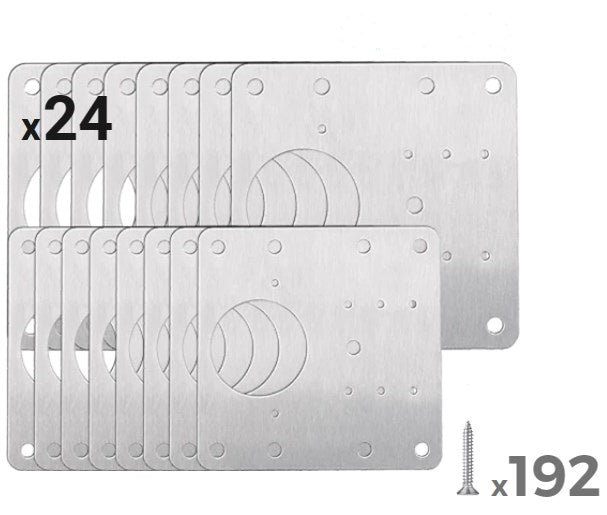 Kastscharnier-reparatieset