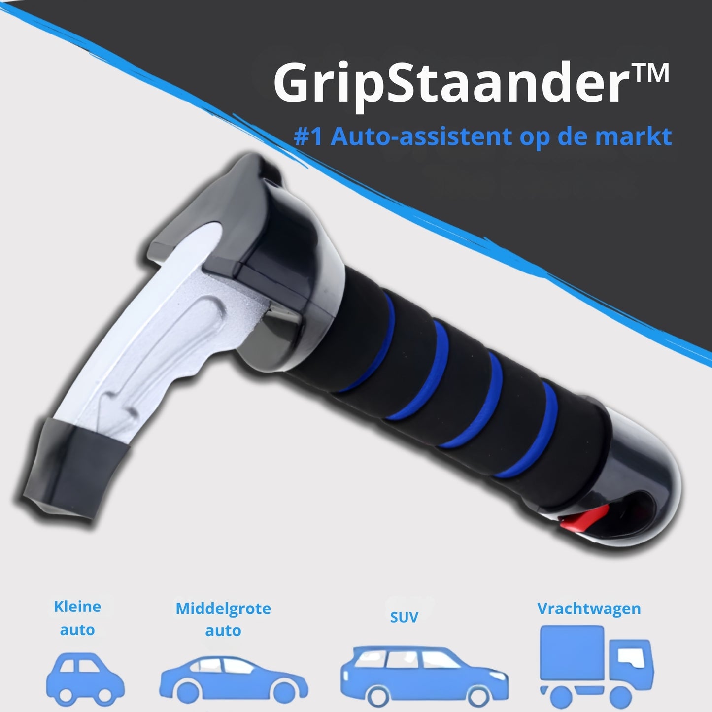 GRIPSTAANDER™ 2.0 | HANDGREEP VOOR IN DE AUTO