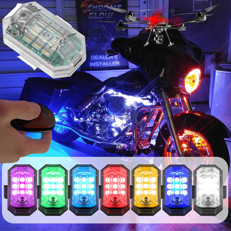 Auto/Motor/Fiets - Flitslicht met afstandsbediening