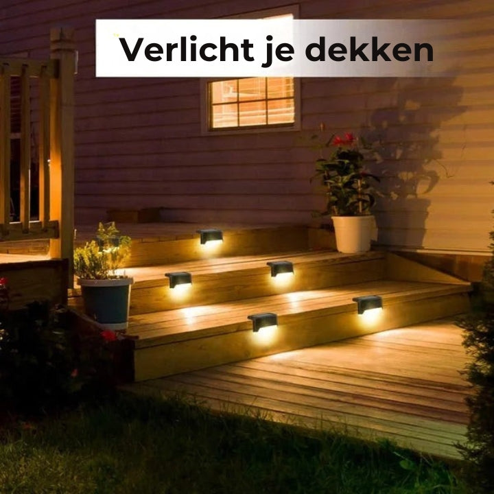 LED Zonne-energie Traplampen