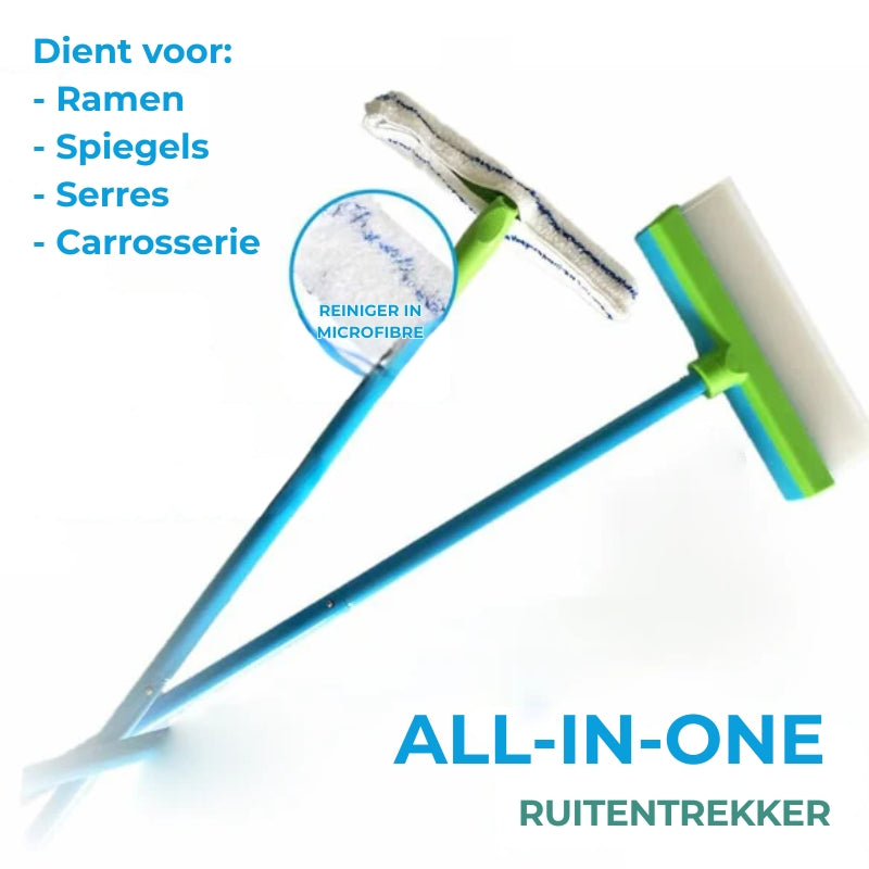 SMART Silicone Ruitenwasser met Geïntegreerd Wateropvangbakje