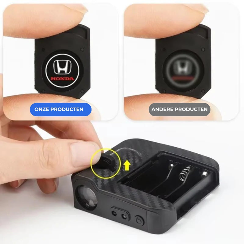 Draadloze LED Autodeur Projectorlampen