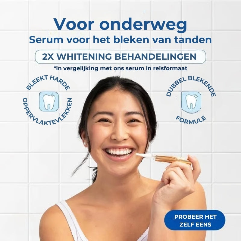 Tandenbleek Serum Pen - Verwijdert vlekken en maakt wit