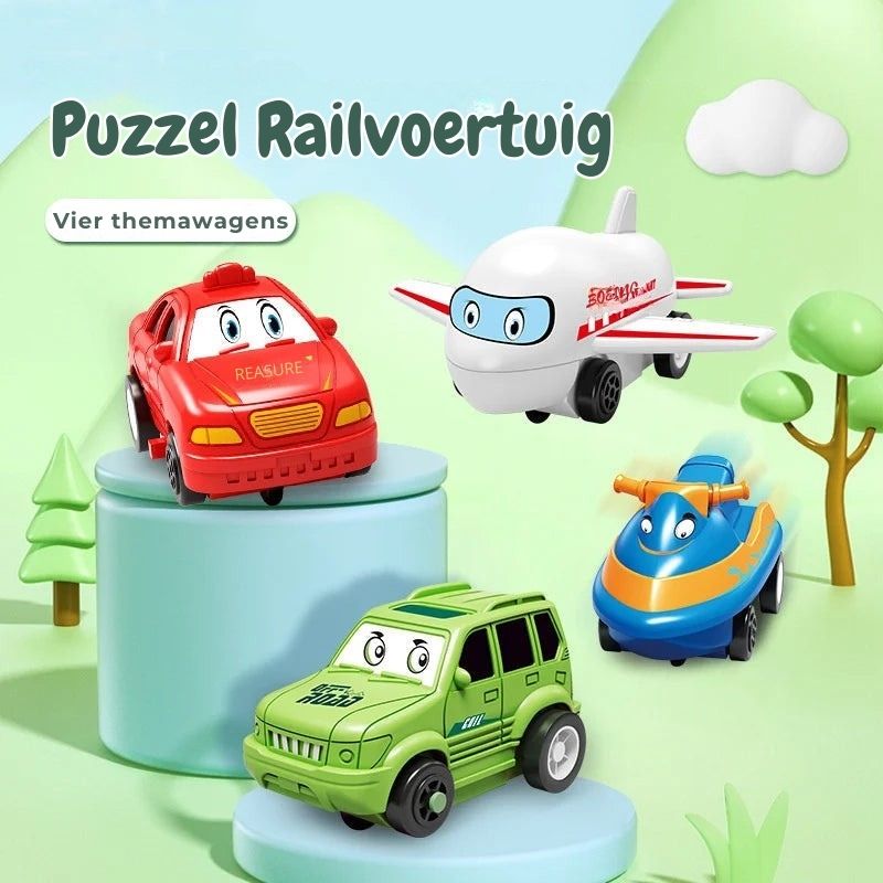Puzzel Speelgoedauto