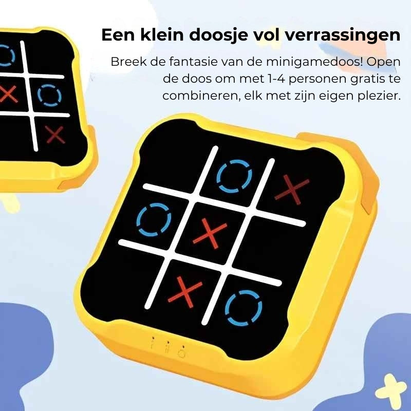 FunTicTacToe: Interactief elektronisch OXO-spel voor alle leeftijden