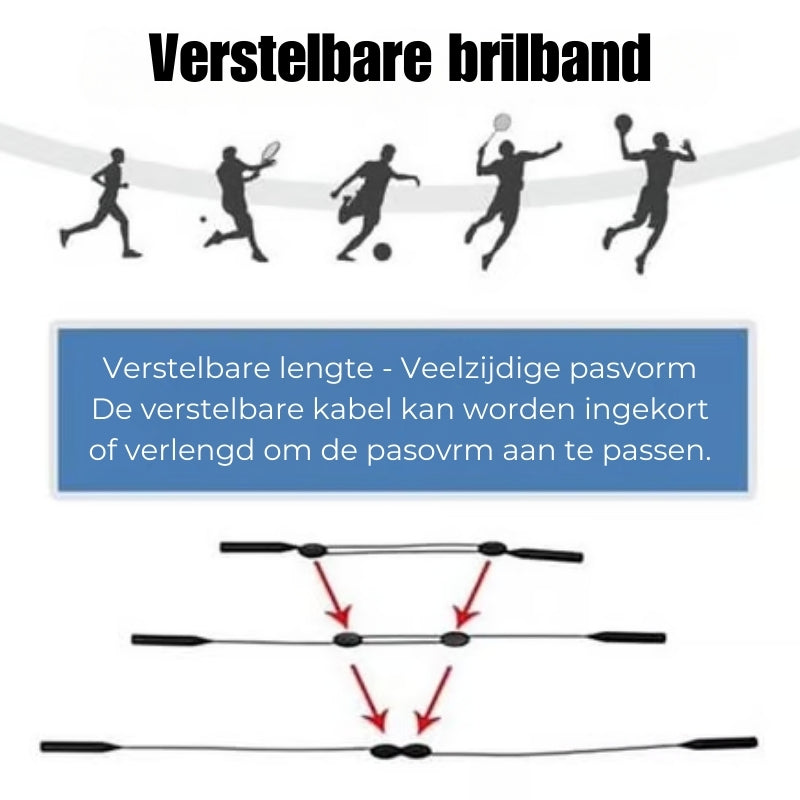 Verstelbaar Antislipkoord voor Brillen