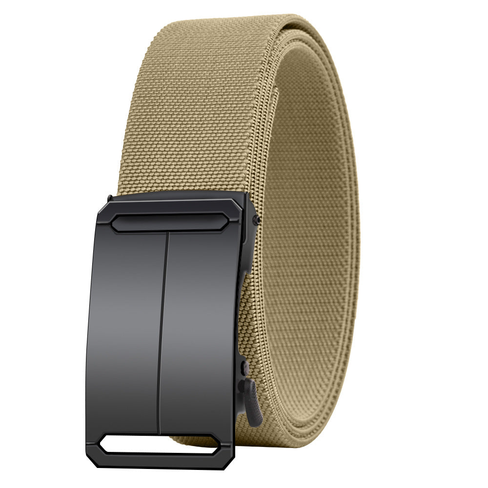 Stretch-fit Tactical Belt – Ultralichte Ratelriem voor Buiten, Werk en EDC