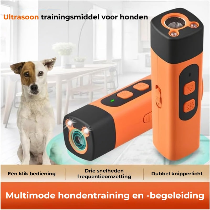 Ultrasoon Blafafstotend Aparaat β Humaan en Effectief Afschrikmiddel voor Honden