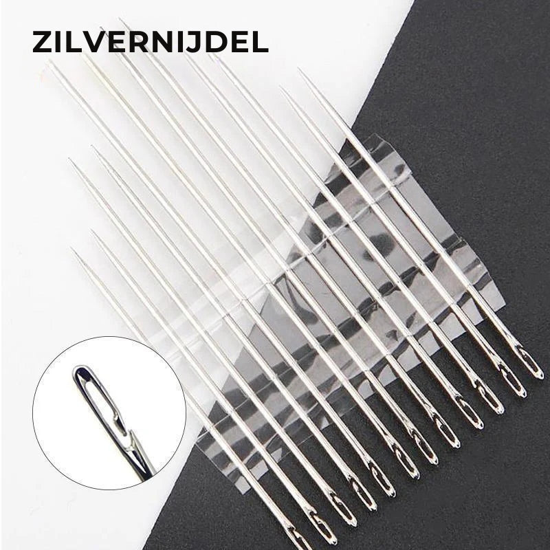 Zelfinhalende Naalden Houten Set
