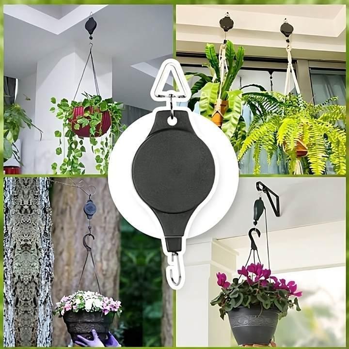 Hangende Bloempot Katrolhaken (2st/set)