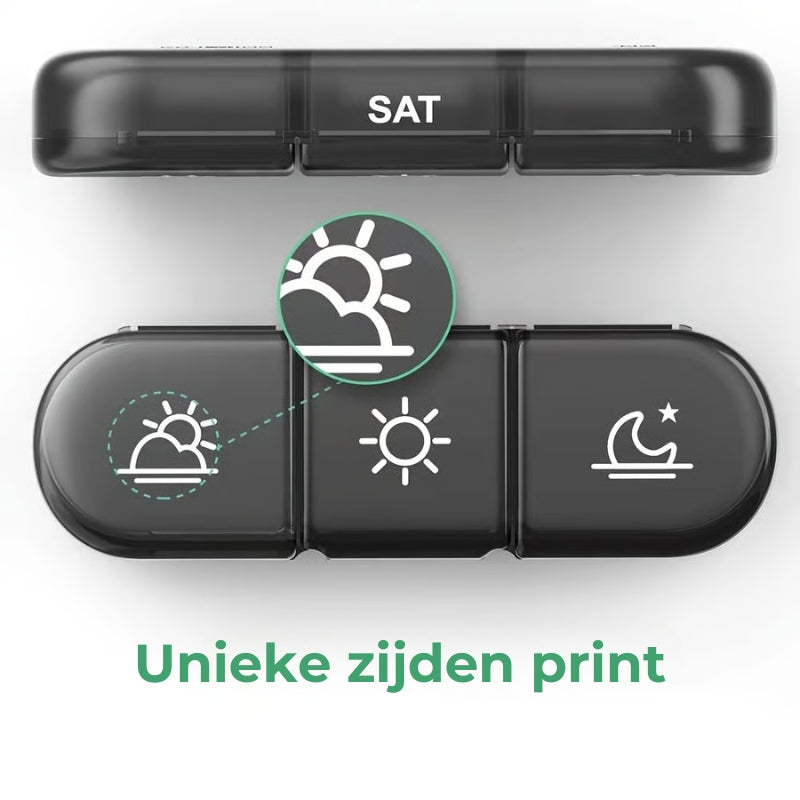 Draagbare Pillenorganizer, 7 dagen pillendoos