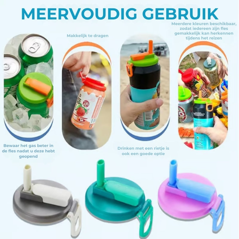 Verzegelde Frisdrankblikjes Deksels