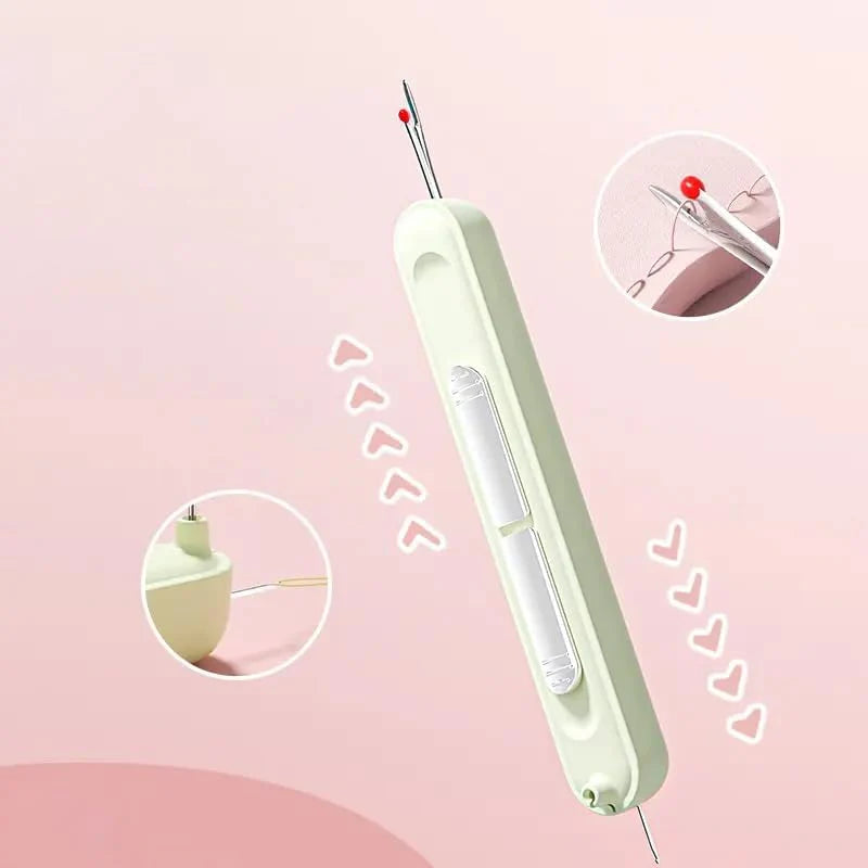 2-in-1 draadinrijger & scheurmesje