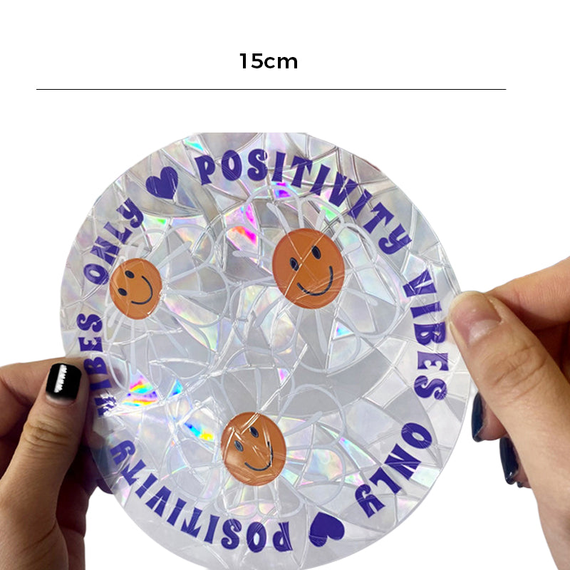 🌈 Zonabsorberende Raamstickers - 6st